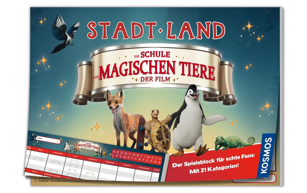 Kosmos Jeux d’enfant Stadt – Land – Die Schule der magischen Tiere