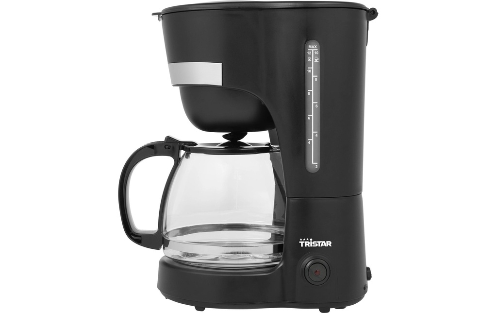 Tristar Cafetière filtre CM-1282 Noir/Argenté