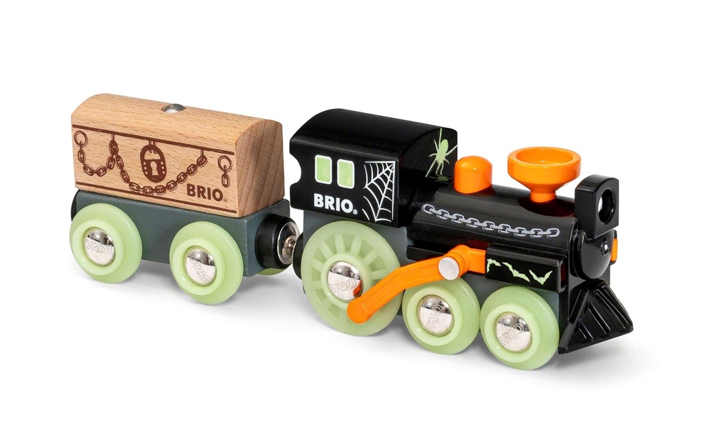 BRIO Chemin de fer Le train fantôme brille dans le noir