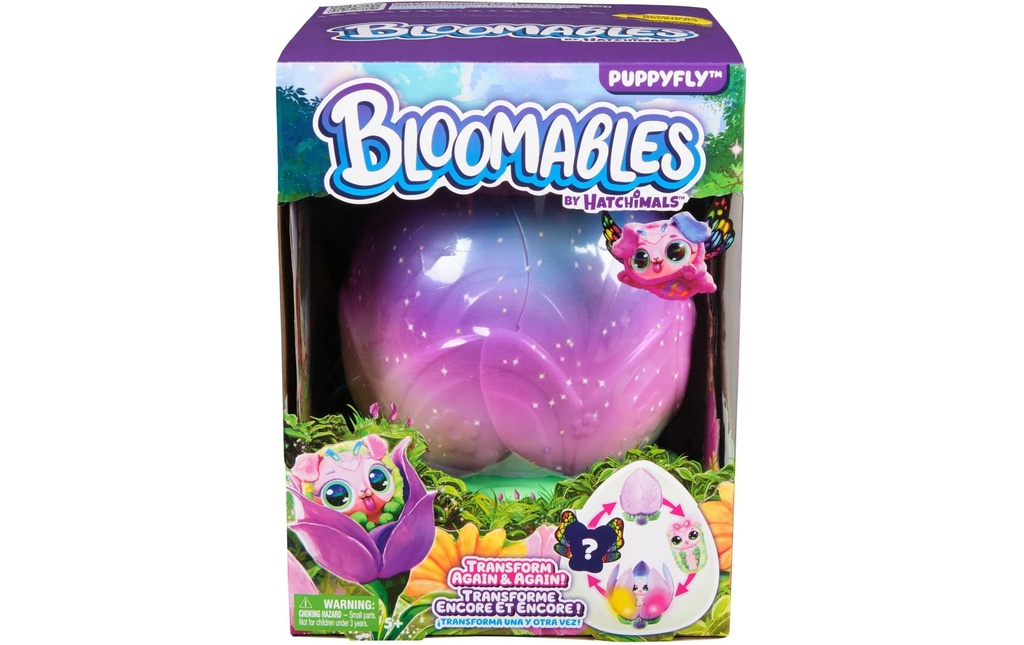 Spinmaster Bloomables Puppyfly par Hatchimals assorti