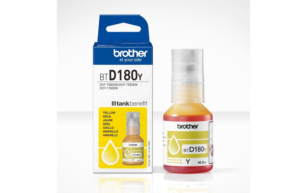 Brother Encre BTD180Y Yellow