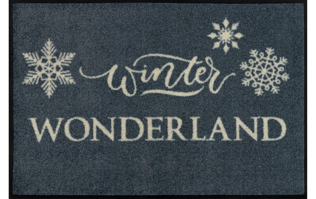 wash+dry Tapis de sol «Winter Wonderland» 50 cm x 75 cm