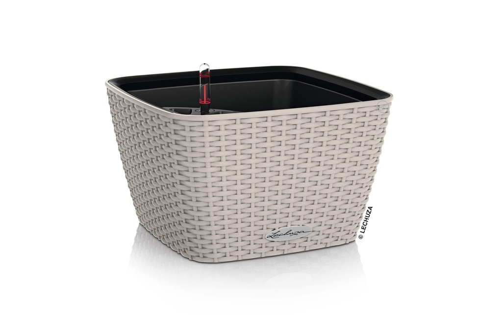 Lechuza Pot de fleur Bacino Cottage 30, Marron sable