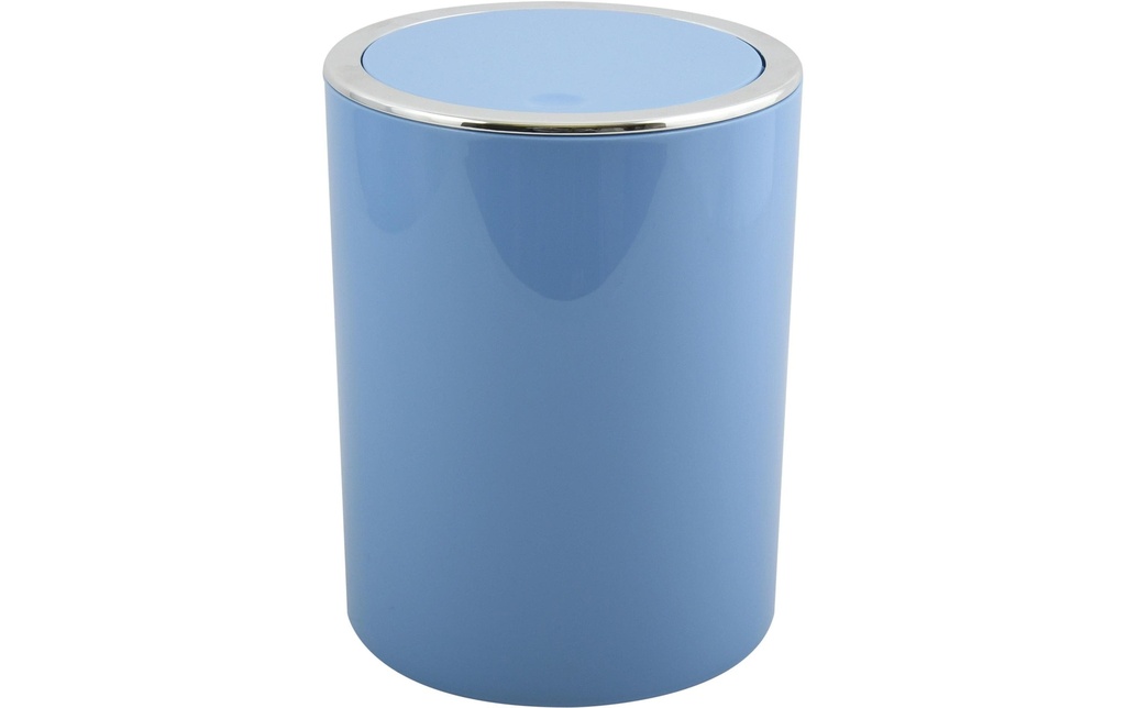 MSV Poubelle à pédale Kamaka 6 l, Bleu