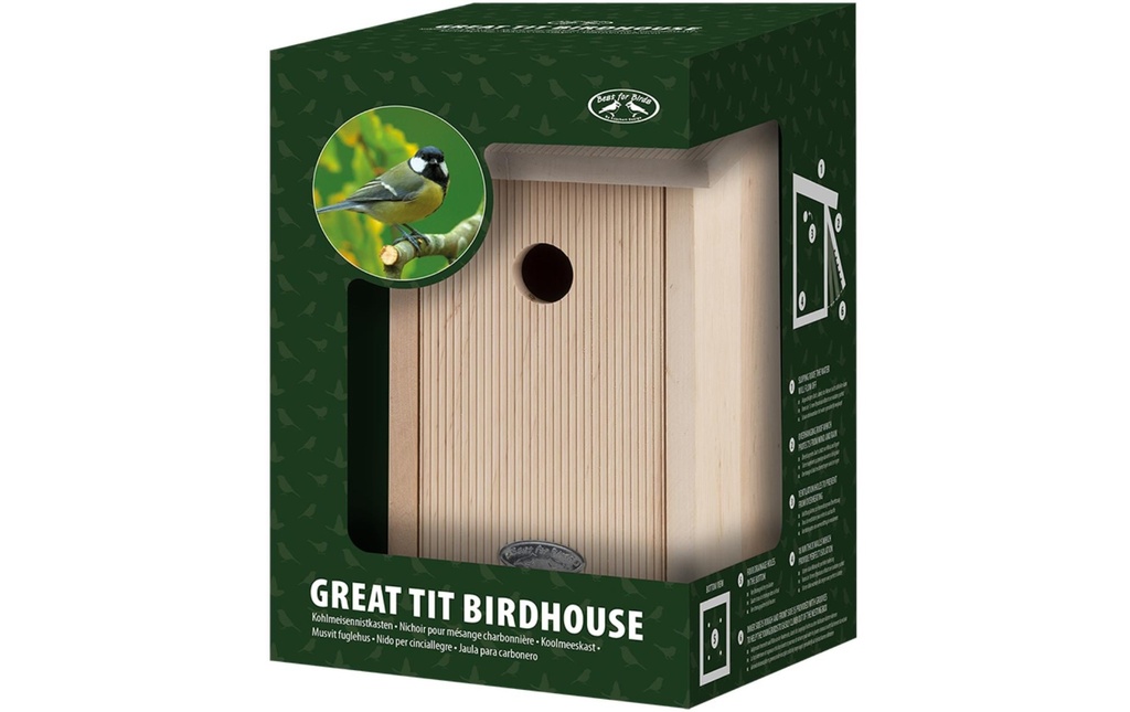Esschert Design Nichoir Grand Tit