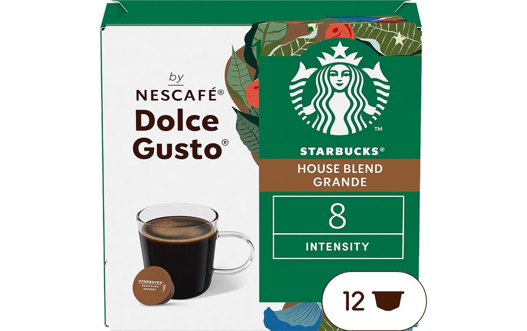 Starbucks Capsules de café House Blend Americano 12 pièces