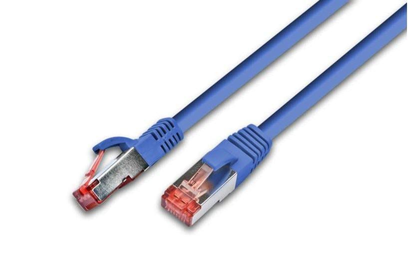Wirewin Câble patch RJ-45 - RJ-45, Cat 6, S/FTP, 0.5 m, Bleu