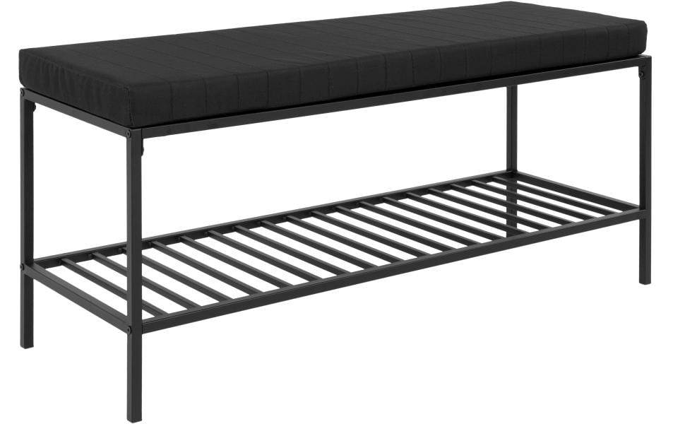 House Nordic Banc Vita 100 x 48,5 cm, Noir