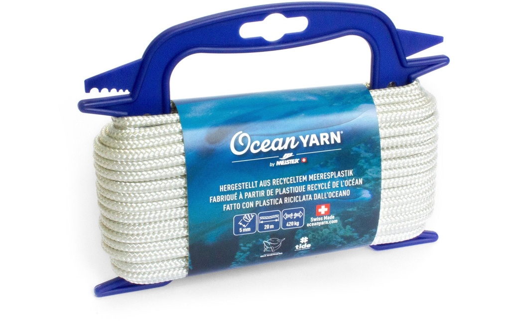 Meister Corde OceanYarn Ø 5 mm, 20 m, 420 kg, Blanc