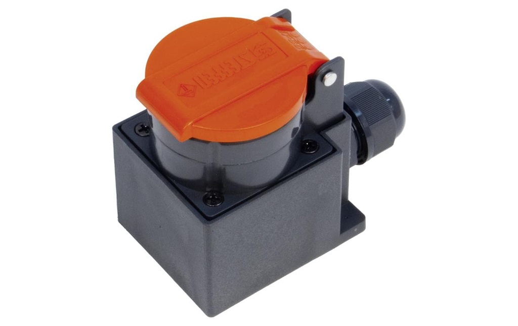 STEFFEN Prises de courant NAP T15, IP55, Orange