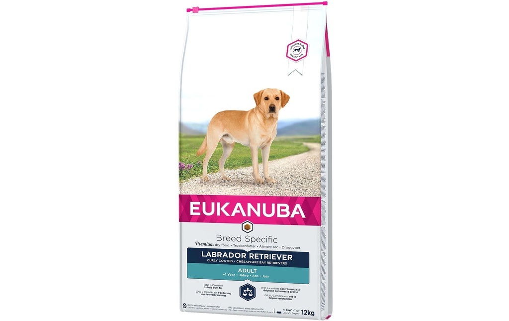 Eukanuba Alimentation sèche Poulet Labrador Retriever, 12 kg