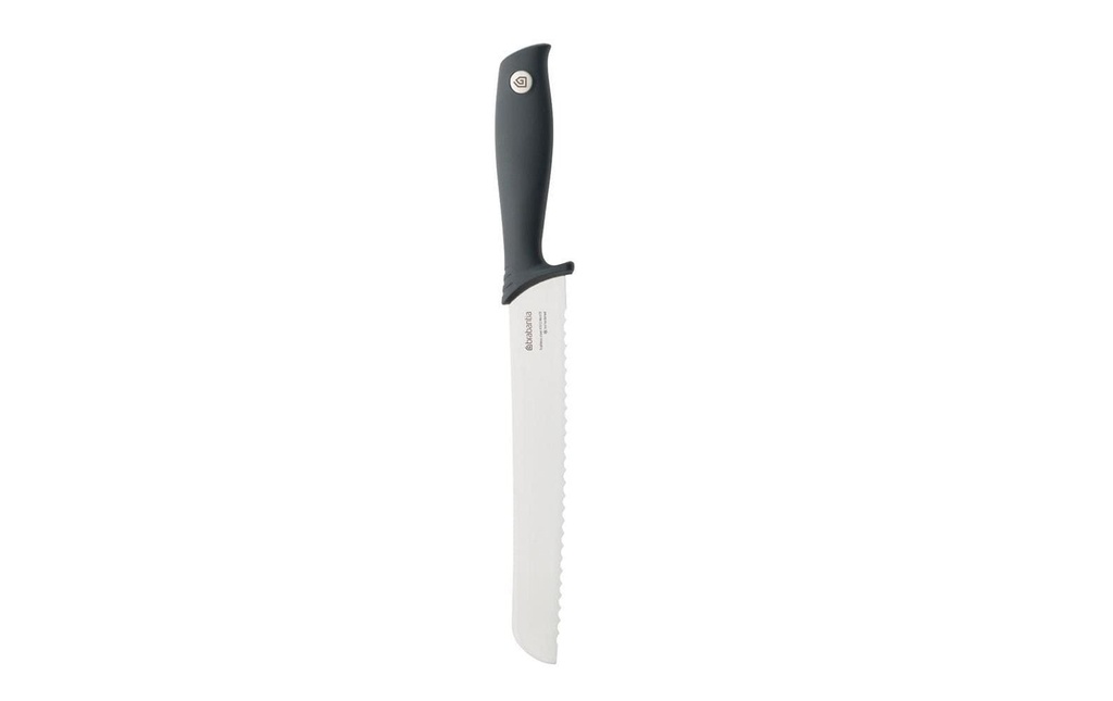 Brabantia Couteau à pain XL Tasty+ Dark Grey