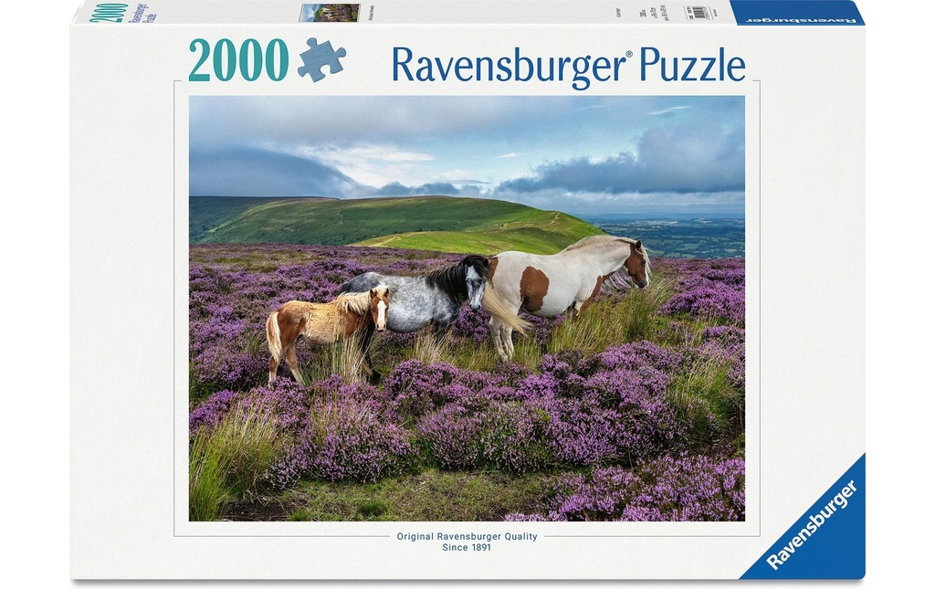 RAVENSBURGER Puzzle chevaux sauv 2000 pces (2000 pces)