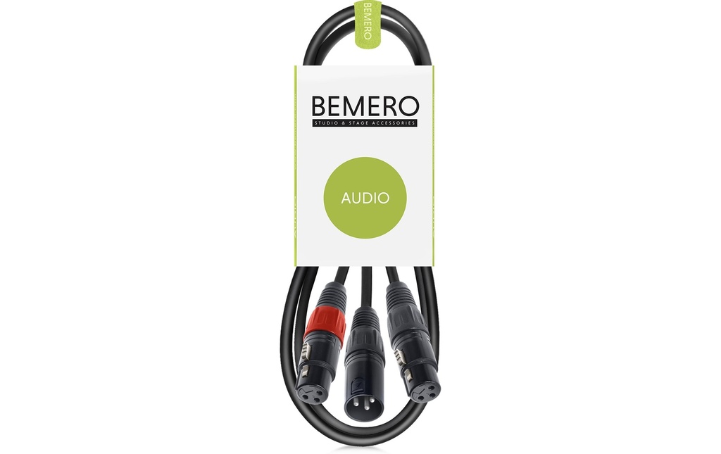Bemero Câble adaptateur en Y BAC4142-75BK Noir