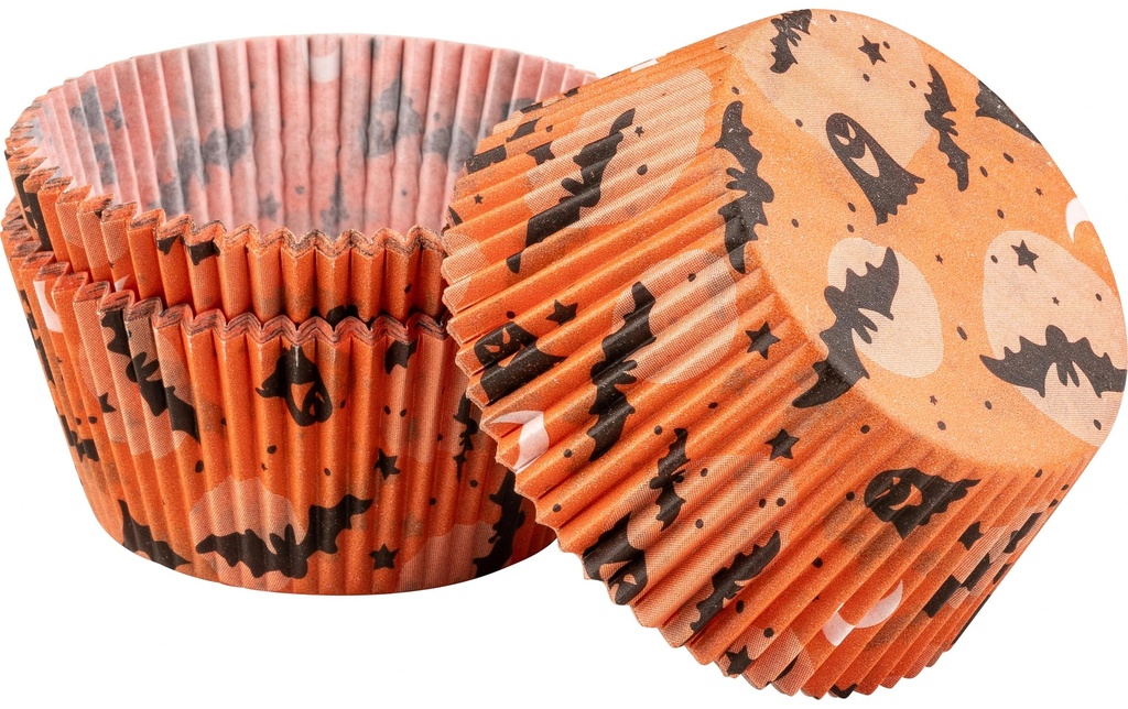 Zenker Moule à muffins Happy Halloween 50 Pièce/s, Orange