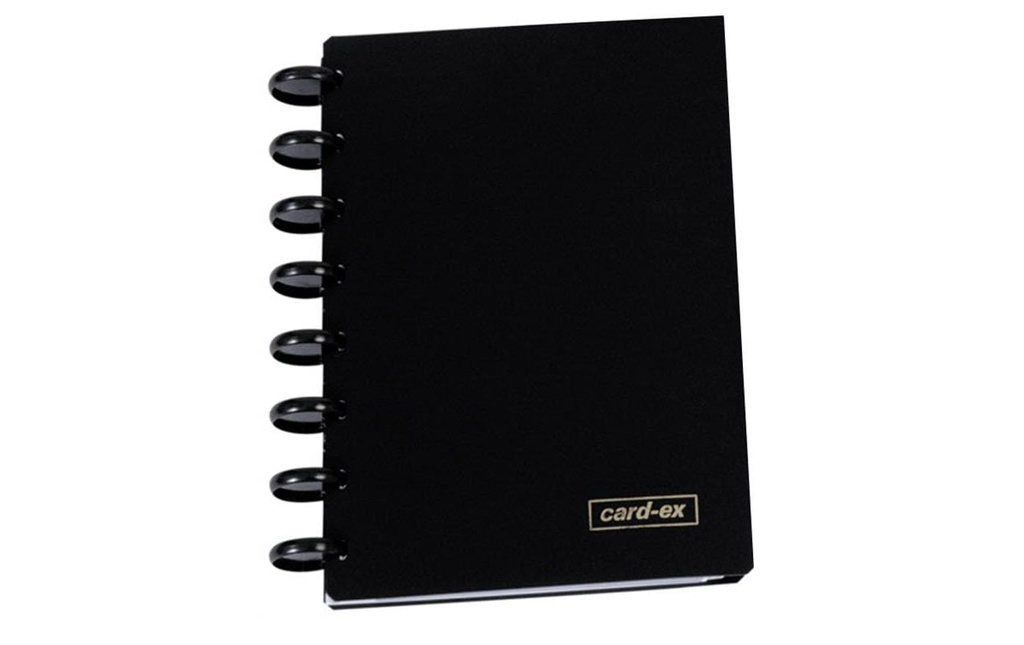 ADOC Bindex Card Stand.A5 noir (20 pces)