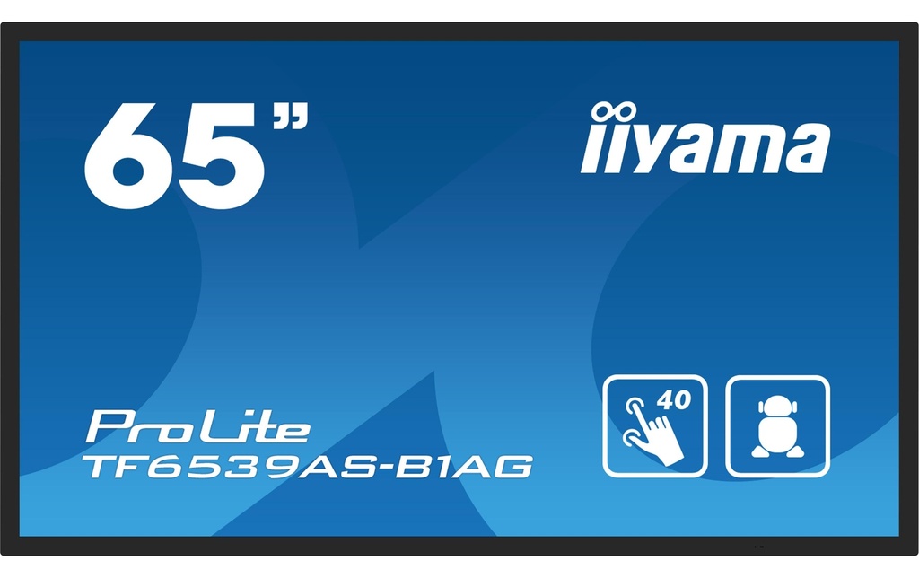 iiyama Écran tactile ProLite TF6539AS-B1AG  64.5