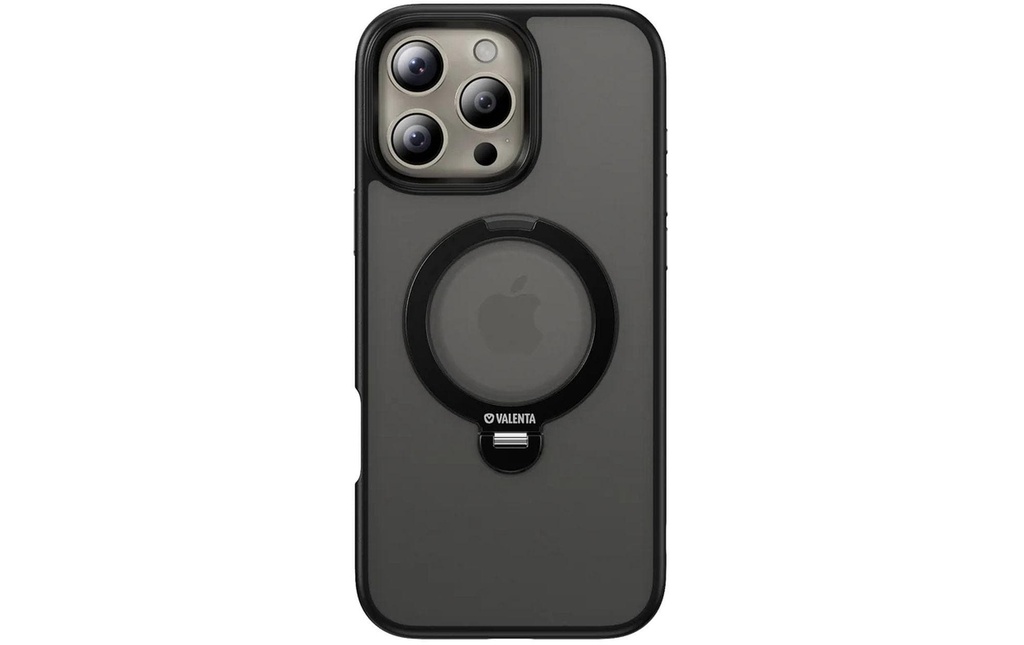 Valenta Coque arrière Magsafe Frost Iphone 16 Pro Noir