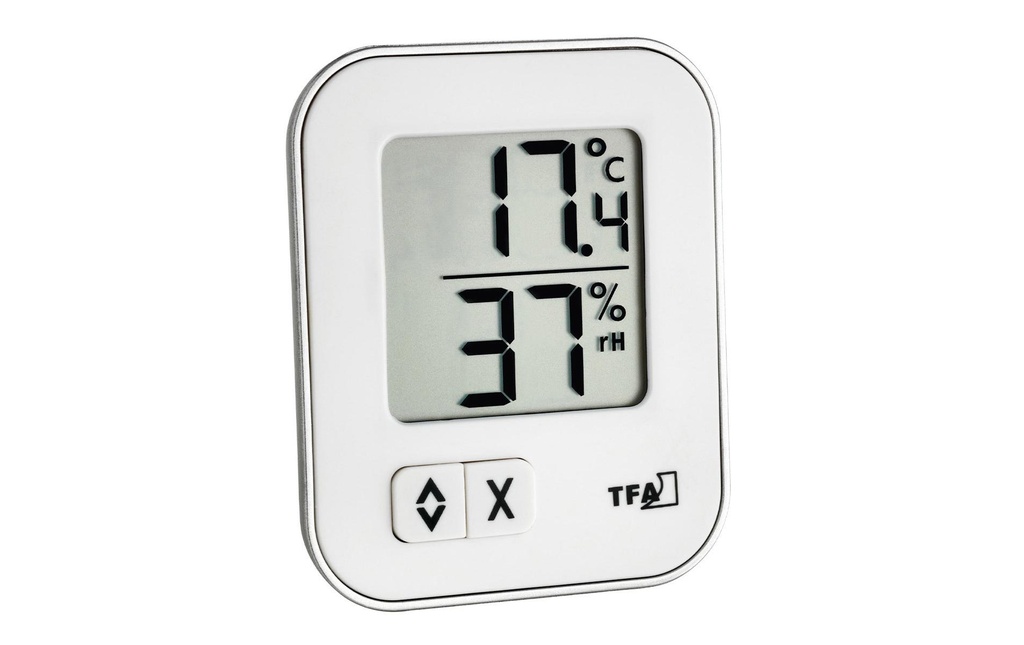 TFA Dostmann Thermo/hygromètre MOXX Blanc