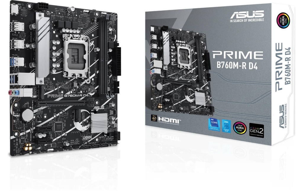 ASUS Carte mère Prime B760M-R D4