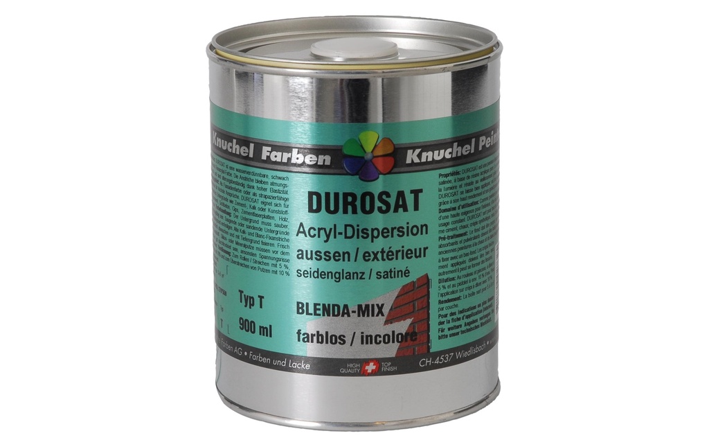 Knuchel Dispersion extérieure Durosat-Mix 1 l Transparent