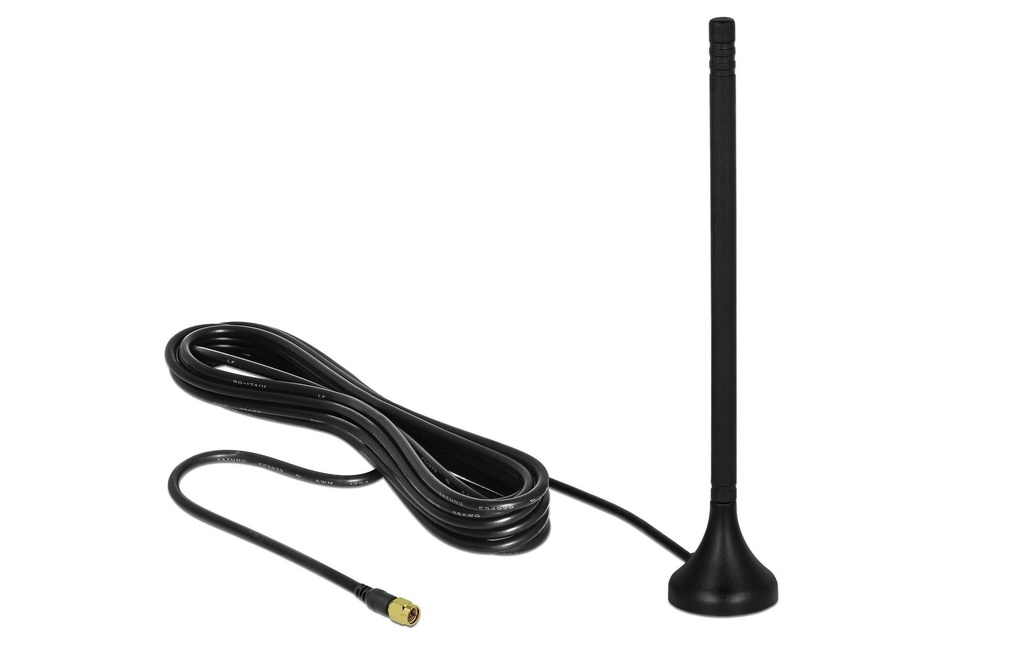 Delock Antenne LTE Outdoor SMA 5 dBi Rayonnement omni directionnel