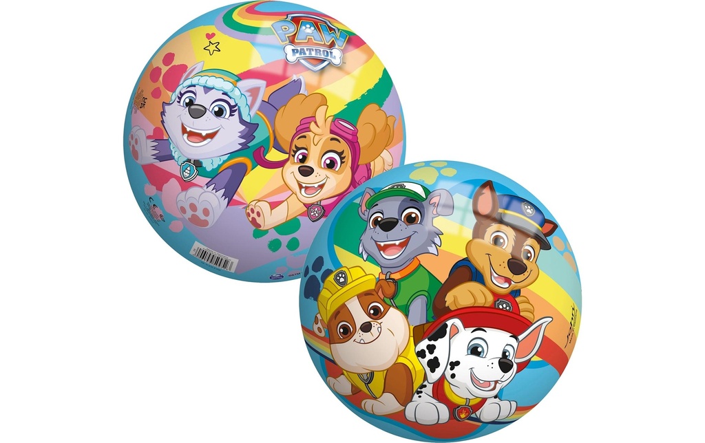 John Paw Patrol Ø 23 cm Balle en vinyle avec valve