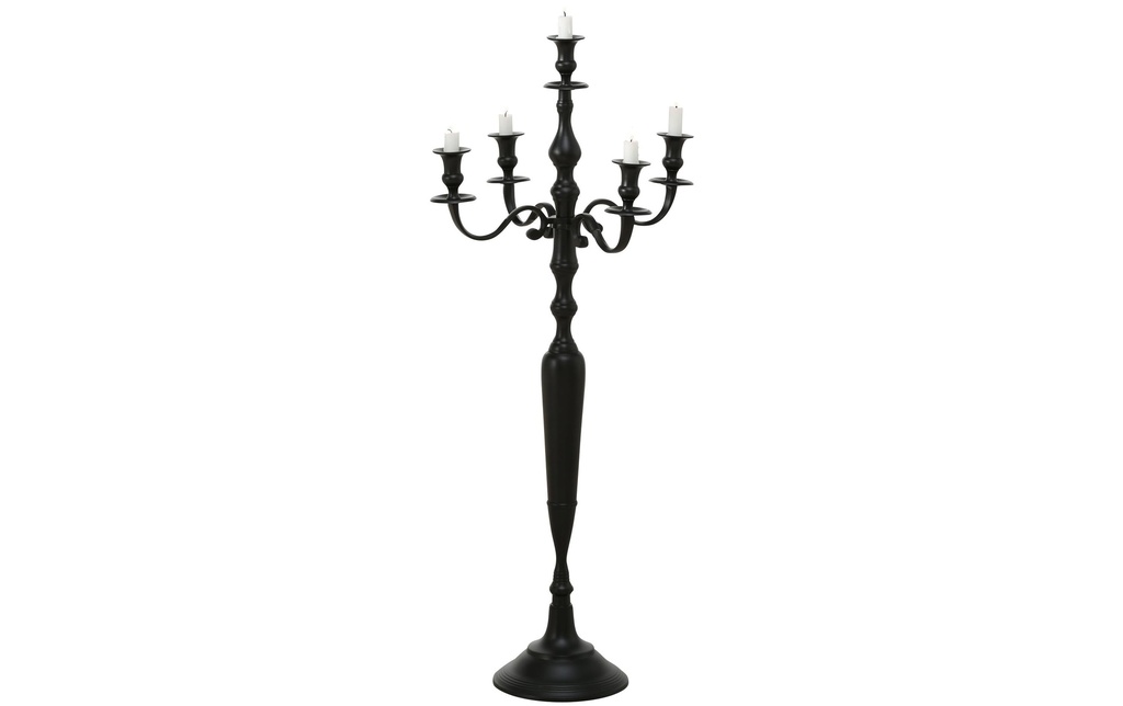 Boltze Chandelier Victoria Aluminium, noir