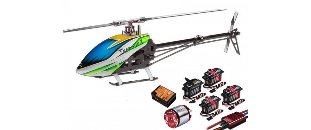ALIGN Hélicoptère T-Rex 500X Dominator Super Combo Kit