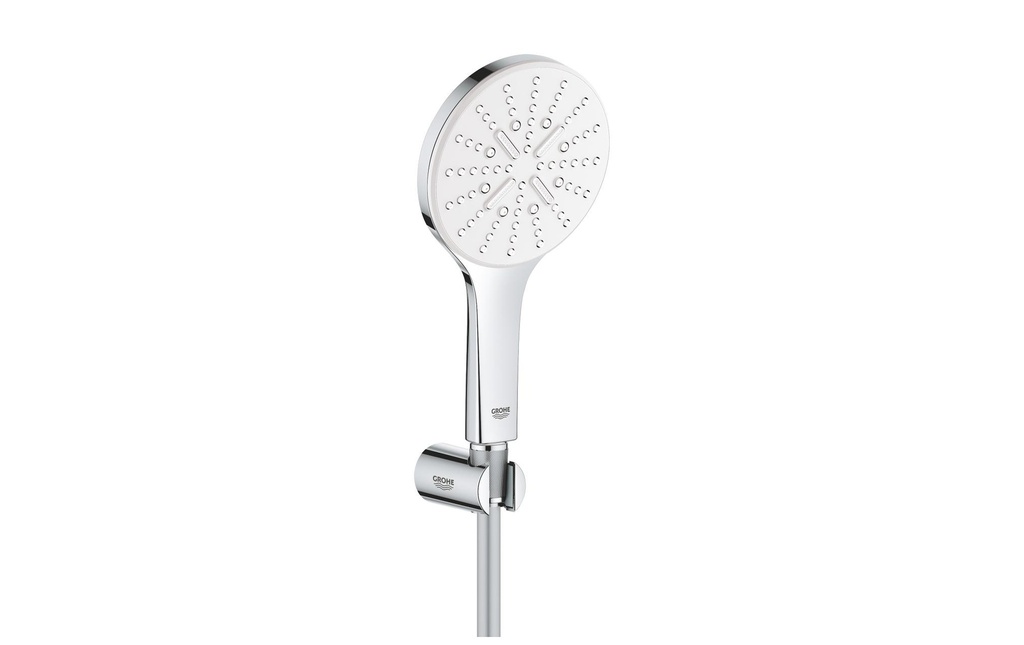 GROHE Ensemble de douche Rainshower Smartactive 130 Moon White