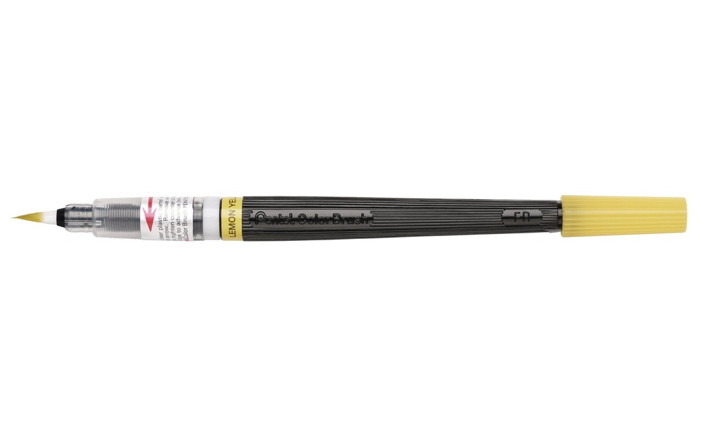 pentel Brosse à peinture Jaune
