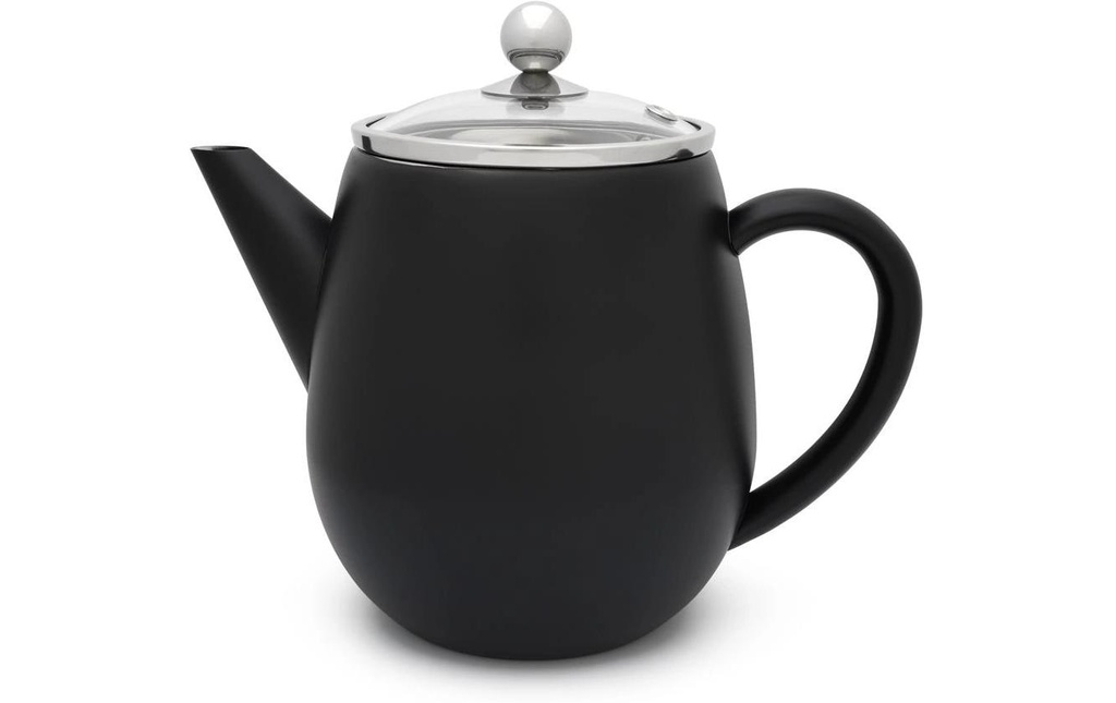 Bredemeijer Théière Duet Eva 1.1 litre, noir