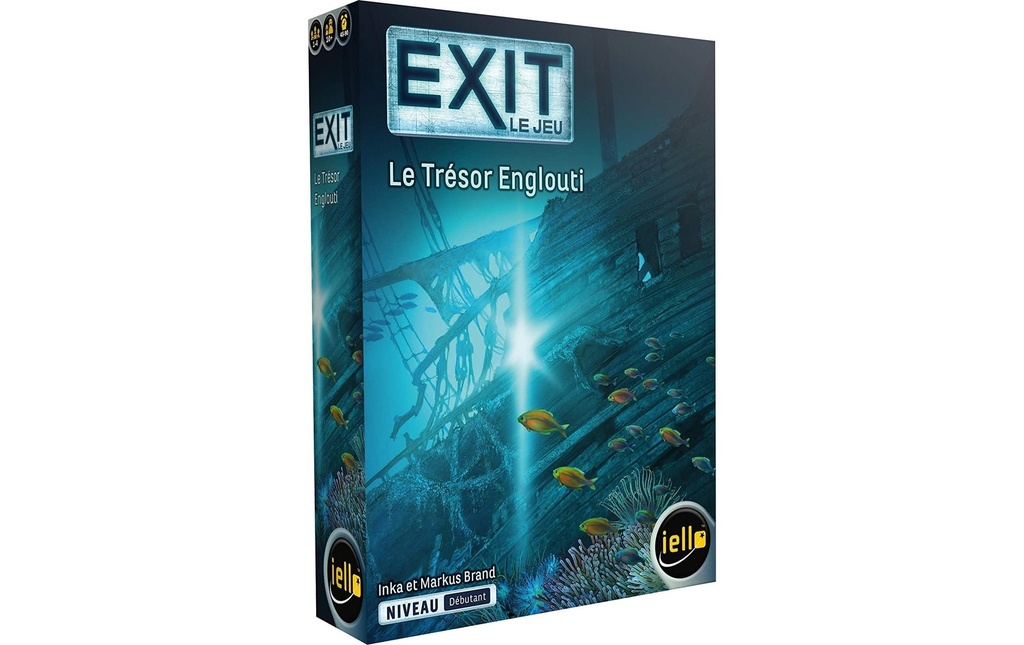 Kosmos Jeux de connaisseur EXIT: Le Trésor Englouti -FR-