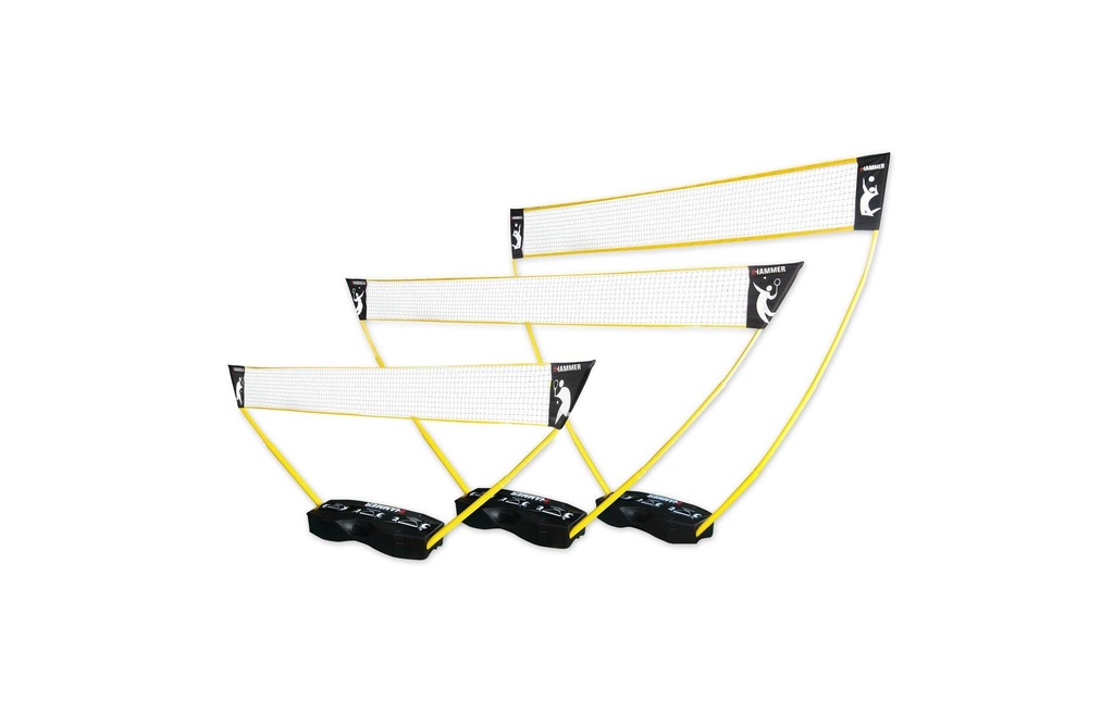 HAMMER Filet de volleyball 3 in 1 Set