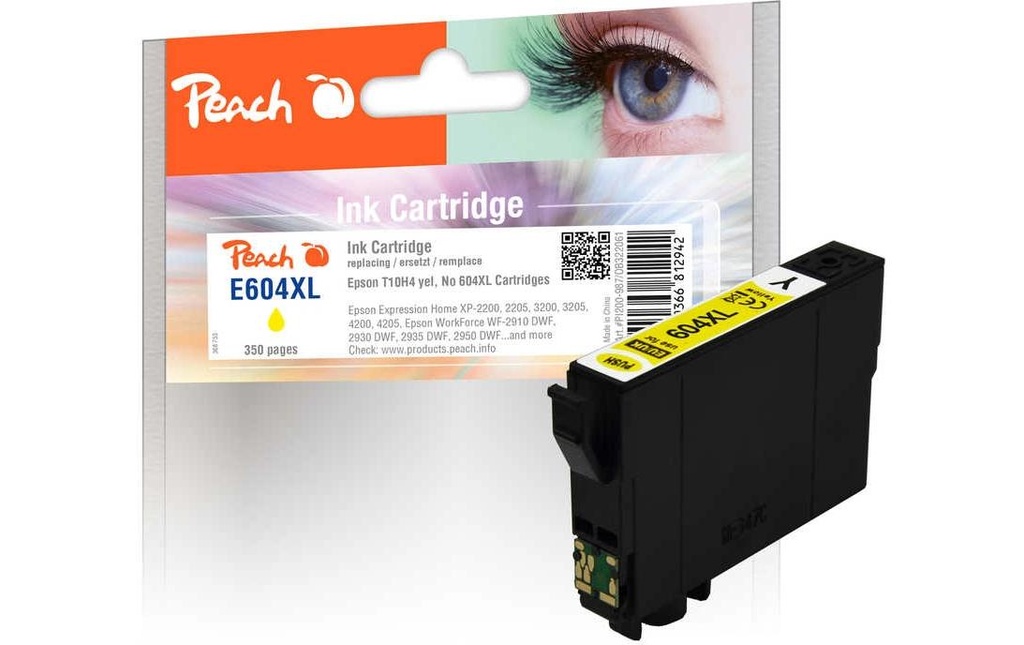 Peach Encre Epson No 604XLY Yellow