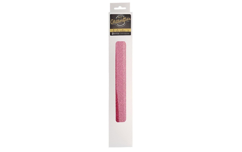 Chemica Film thermocollant Glitterflex rose