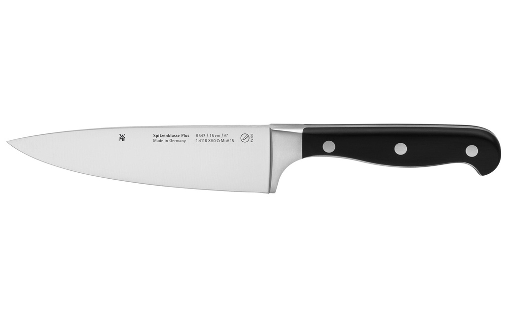 WMF Couteau de chef Top Class Plus 29 cm, Noir