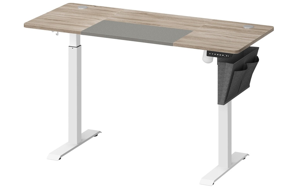 Songmics Table haute 140 x 60 cm, réglable en hauteur