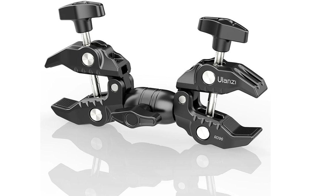 Ulanzi Clamp R096 Double super pince pour moniteur et lumière LED