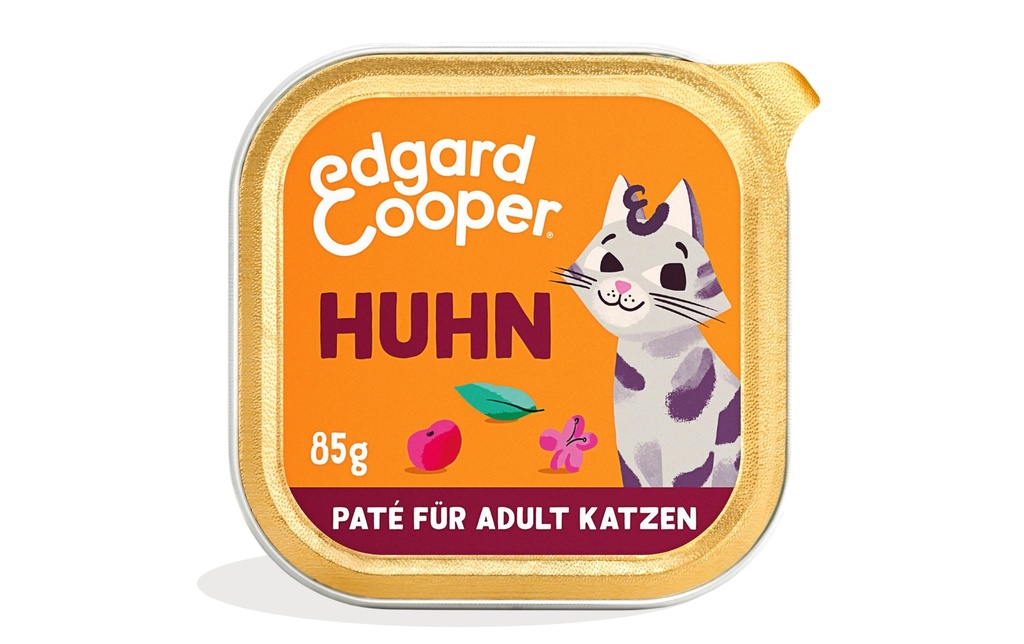 Edgard & Cooper Alimentation humide Poulet adulte, 16 x 85g