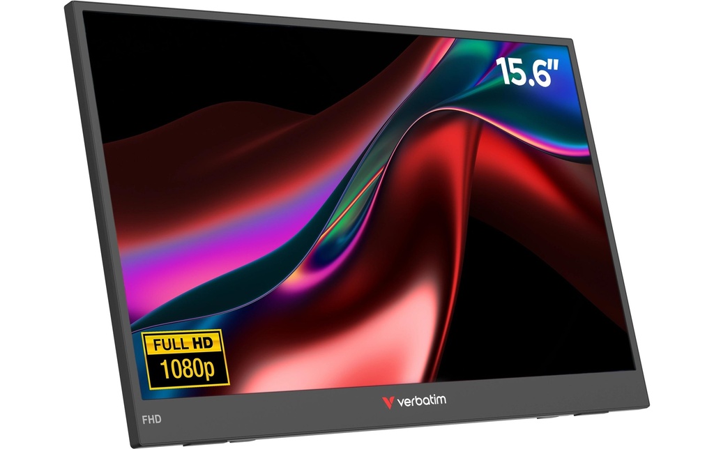 Verbatim Moniteur 15.6'' LIGHT 15.6 , 1920 x 1080 (Full HD)