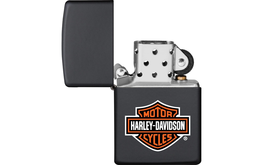 ZIPPO Harley Davidson Bar & Shield Noir