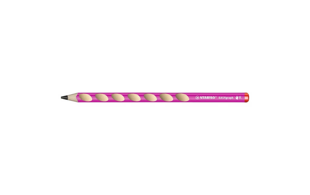 STABILO Crayon EASYgraph droitier, rose