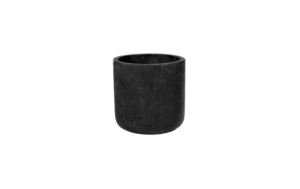 Pottery Pots Pot à fleur Charlie S, noir lavé Noir