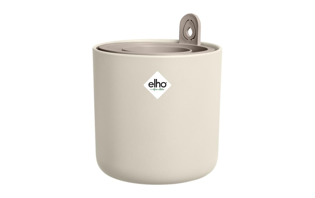 Elho Pot à herbes aromatiques Amazing Avocado Pot 12 cm Blanc