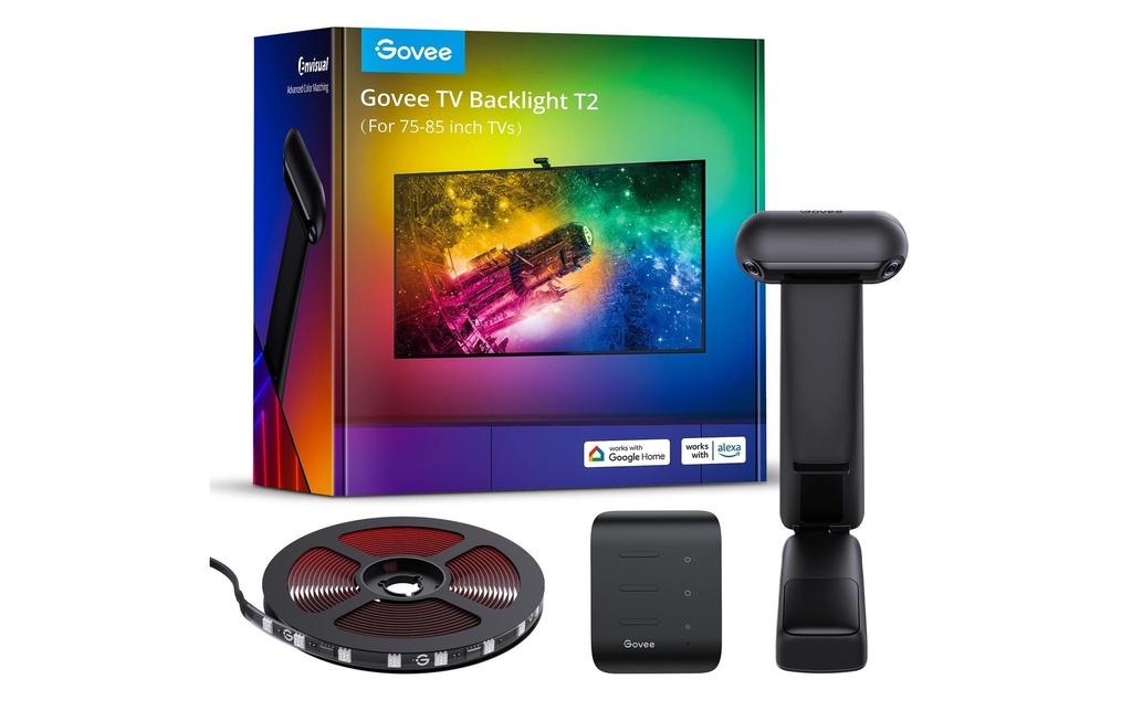 Govee Envisual TV Backlight T2, 75-85, RGBIC, WiFi, BT