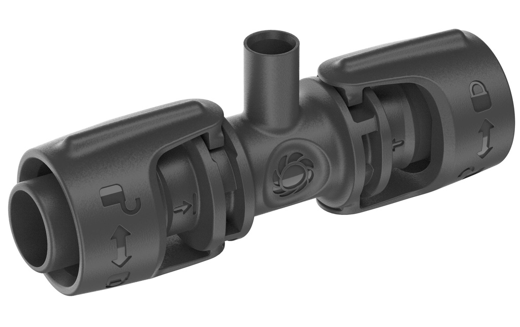 GARDENA Pièce en T pour buses de pulvérisation du système Micro-Drip 13 mm(1/2) 5 pièces