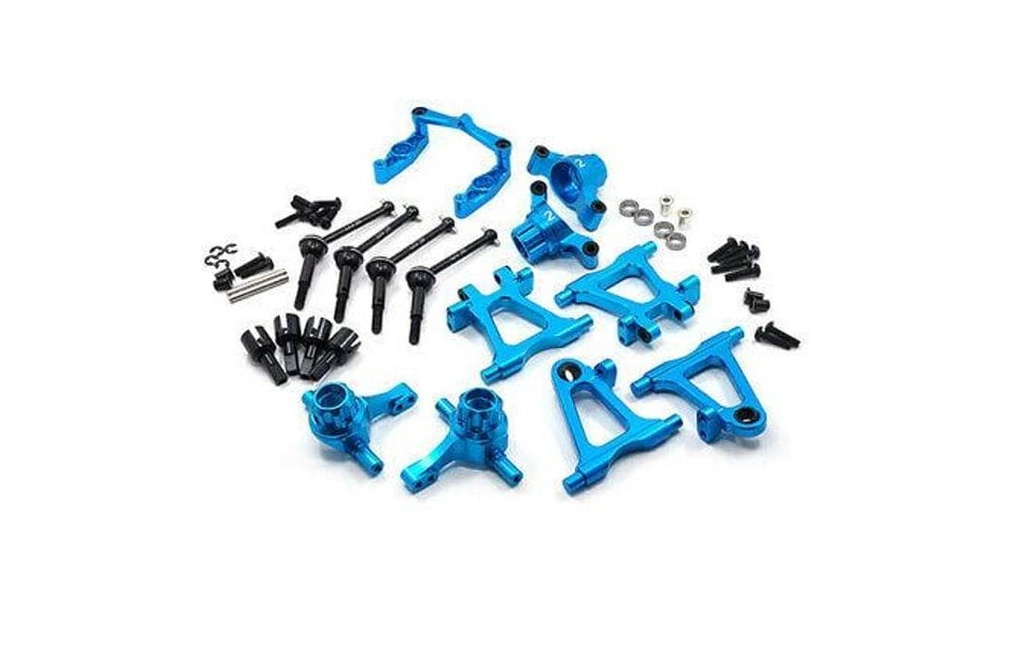 Yeah Racing Tuning Kit suspension & chaîne cinématique Tamiya TT-02