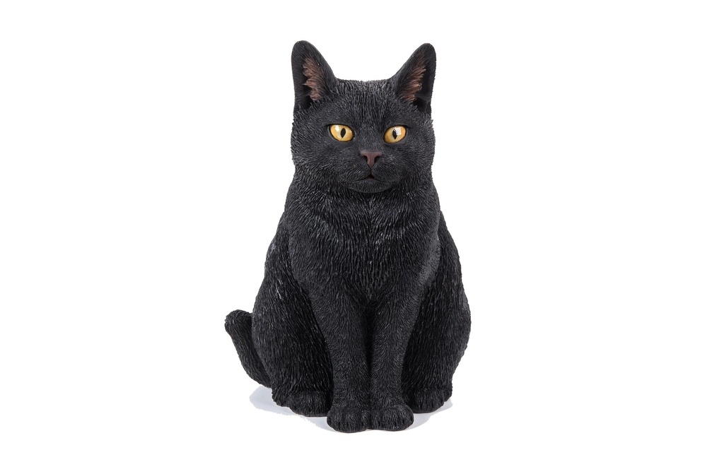 Vivid Arts Figure décorative Chat noir