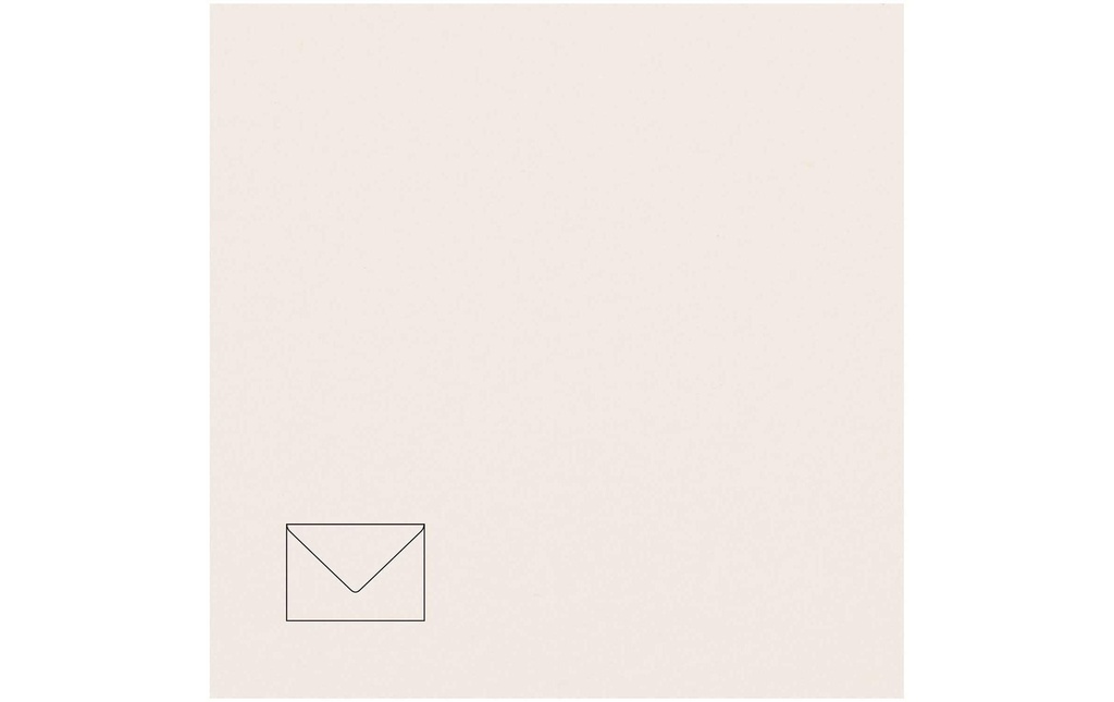 Rico Design Paper Poetry Essentials Enveloppe C6 Ivoire